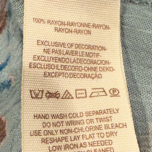 Free People Just The Two Of Us Printed Dress Size XS - Picture 7 of 7